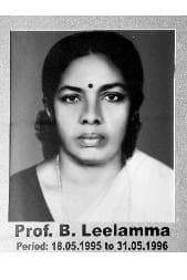 Prof. B. Leelamma