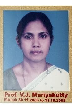 Prof. V. J Mariyakutty